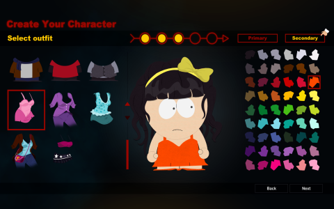 South Park Avatar Creator - Скриншот 1