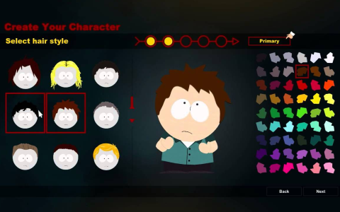 South Park Avatar Creator - Скриншот 3
