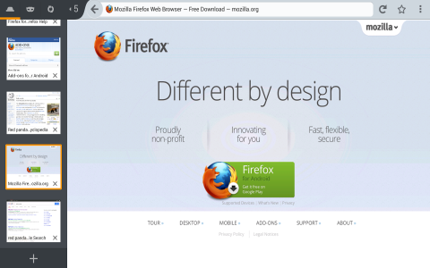 Mozzila Firefox 14.0 - Скриншот 1