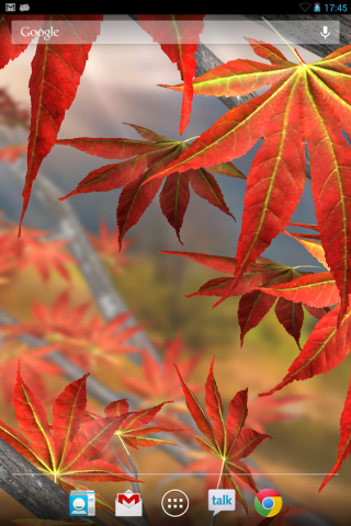 Осенние листья - Скриншот 1