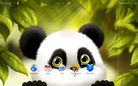 Panda Chub Live Wallpaper - Скриншот 1