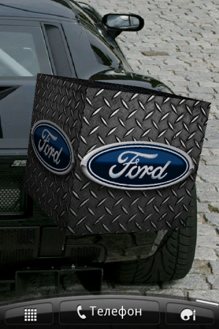 3D Ford Logo Live Wallpaper - Скриншот 1