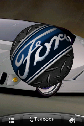 3D Ford Logo Live Wallpaper - Скриншот 3