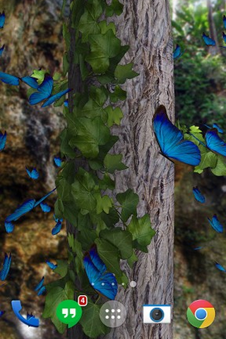 Бабочки 3D - Скриншот 1