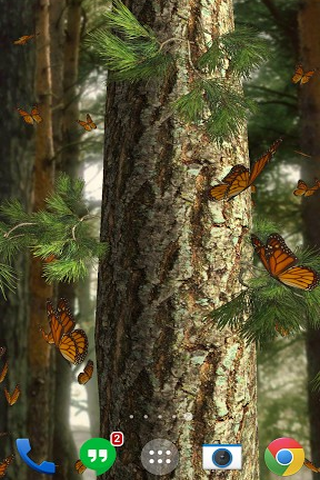 Бабочки 3D - Скриншот 2