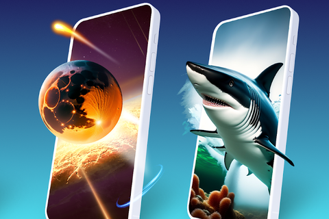 3D Parallax Background