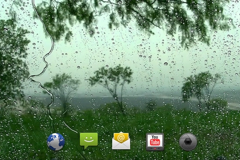 4K Rain Video Wallpaper