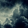Иконка Шторм в облаках 3D Иконка Шторм в облаках 3D