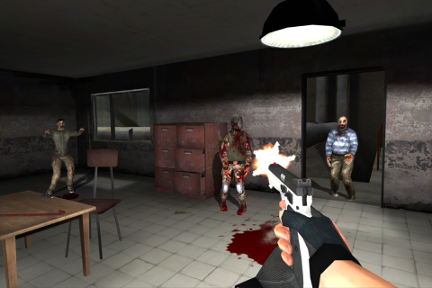 The Dead Town: Walking Zombies