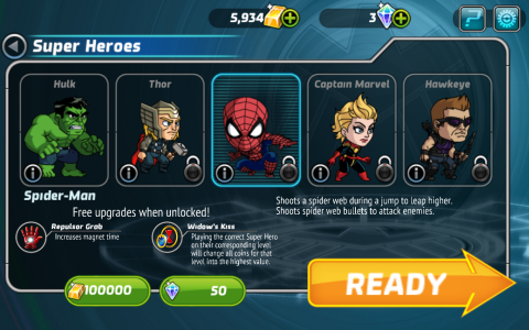 Marvel Run Jump Smash