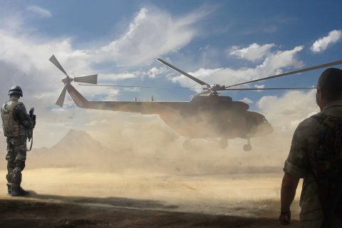Gunship Commando: Military Strike 3D