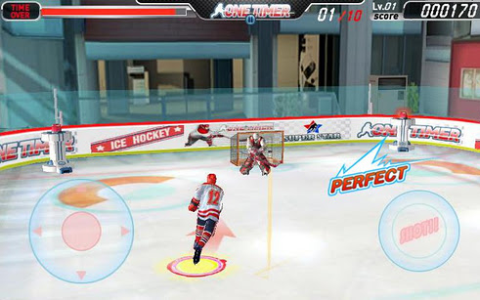 One Timer Ice Hockey - Скриншот 3