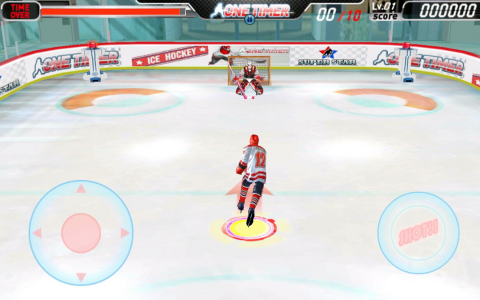 One Timer Ice Hockey - Скриншот 1