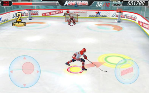 One Timer Ice Hockey - Скриншот 2
