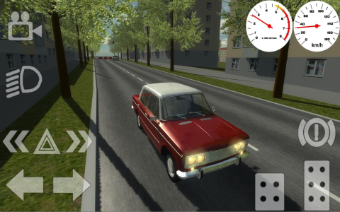 Русский симулятор вождения автомобиля - Скриншот 2