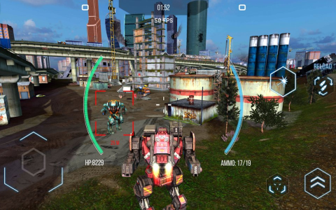 Robot Warfare: Battle Mechs - Скриншот 3