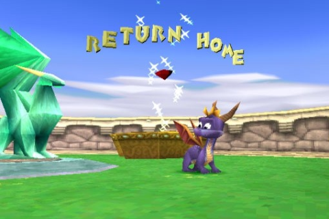 Spyro The Dragon - Скриншот 1
