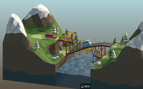 Poly Bridge - Скриншот 3