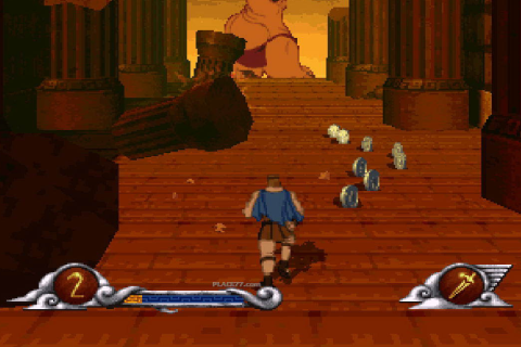 Disney's Hercules: The Action Game - Скриншот 1